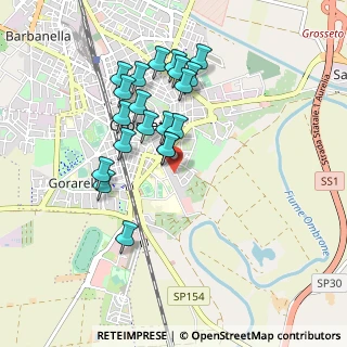 Mappa Via della Saracina, 58100 Grosseto GR, Italia (0.875)