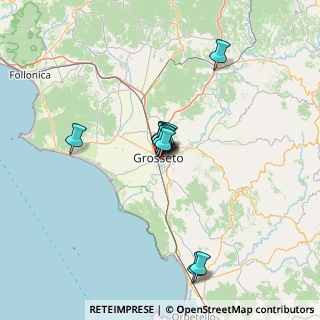 Mappa Via della Saracina, 58100 Grosseto GR, Italia (9.82091)