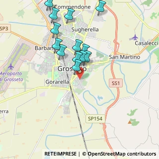 Mappa Via della Saracina, 58100 Grosseto GR, Italia (2.01923)