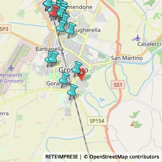 Mappa Via della Saracina, 58100 Grosseto GR, Italia (2.97)
