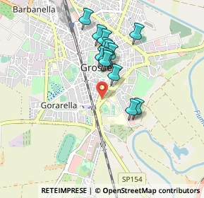 Mappa Via Guglielmo Pepe, 58100 Grosseto GR, Italia (0.76714)