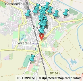 Mappa Via Guglielmo Pepe, 58100 Grosseto GR, Italia (0.952)