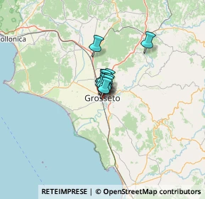 Mappa Via Guglielmo Pepe, 58100 Grosseto GR, Italia (4.40909)