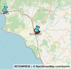Mappa Via Guglielmo Pepe, 58100 Grosseto GR, Italia (46.764)