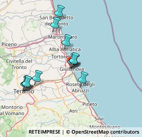 Mappa Via Riccardo Cerulli, 64021 Giulianova TE, Italia (14.585)