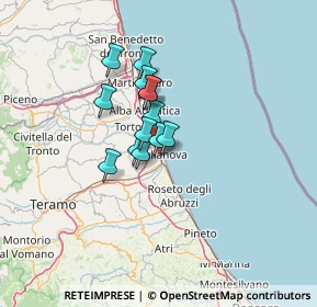 Mappa Via Riccardo Cerulli, 64021 Giulianova TE, Italia (8.64923)