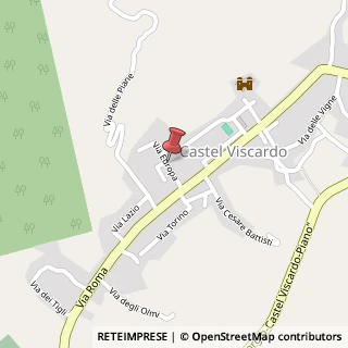 Mappa Via delle Regioni, 3, 05014 Castel Viscardo, Terni (Umbria)