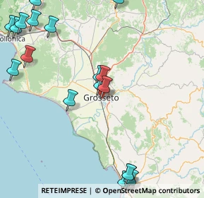 Mappa Viale Europra, 58100 Grosseto GR, Italia (23.31389)