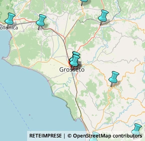 Mappa Viale Europra, 58100 Grosseto GR, Italia (23.50357)