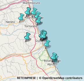 Mappa Via Como, 64021 Giulianova TE, Italia (5.5375)