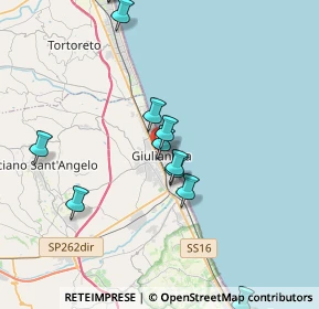 Mappa Via Como, 64021 Giulianova TE, Italia (4.71923)