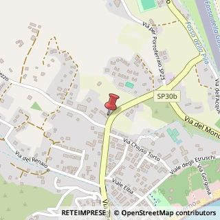 Mappa Via Pian di Mezzo, 1, 57034 Campo nell'Elba, Livorno (Toscana)