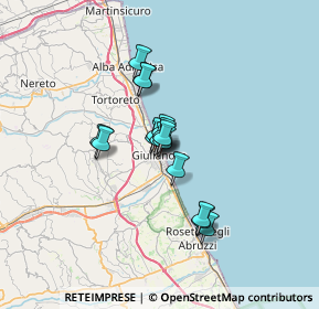 Mappa Piazza M. Fosse Ardeatine, 64021 Giulianova TE, Italia (4.29313)