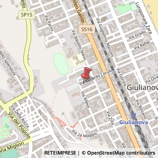 Mappa Via Alleva, 64021 Giulianova, Teramo (Abruzzo)