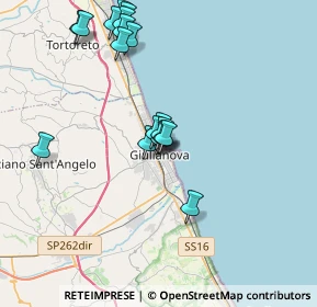 Mappa Via Ravenna, 64021 Giulianova TE, Italia (3.75)