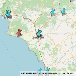 Mappa Via Spartaco Lavagnini, 58100 Grosseto GR, Italia (24.39231)