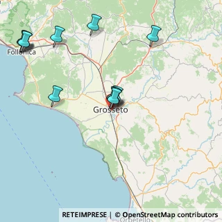 Mappa Via Spartaco Lavagnini, 58100 Grosseto GR, Italia (19.76833)
