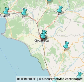 Mappa Via Spartaco Lavagnini, 58100 Grosseto GR, Italia (23.51643)