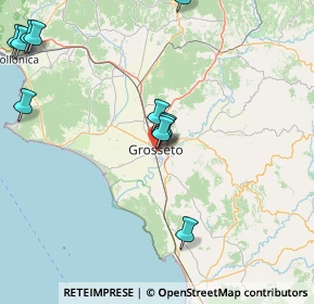 Mappa Via Spartaco Lavagnini, 58100 Grosseto GR, Italia (20.19545)