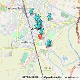 Mappa Via Spartaco Lavagnini, 58100 Grosseto GR, Italia (0.75571)