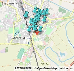 Mappa Via Spartaco Lavagnini, 58100 Grosseto GR, Italia (0.7355)