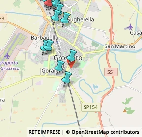 Mappa Via Spartaco Lavagnini, 58100 Grosseto GR, Italia (2.85333)