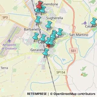 Mappa Via Spartaco Lavagnini, 58100 Grosseto GR, Italia (1.90933)
