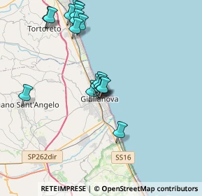 Mappa Via Quarnaro, 64021 Giulianova TE, Italia (3.83778)