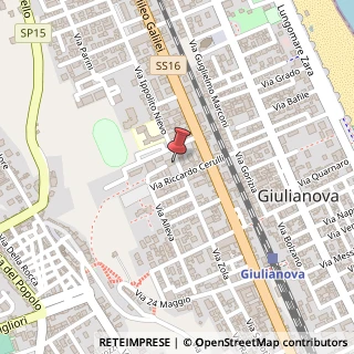 Mappa Via I. Nievo, 33/B, 64021 Giulianova, Teramo (Abruzzo)
