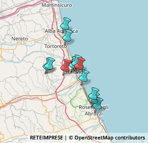 Mappa Via Traversa Ippolito Nievo, 64021 Giulianova TE, Italia (5.14917)