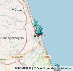 Mappa Via Traversa Ippolito Nievo, 64021 Giulianova TE, Italia (6.693)