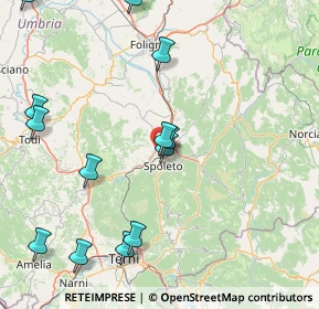 Mappa Via Cascia, 06049 Spoleto PG, Italia (20.68308)