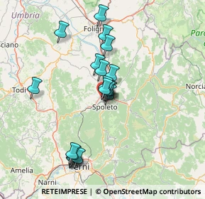 Mappa Via Cascia, 06049 Spoleto PG, Italia (13.2405)