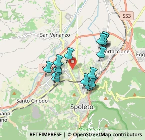 Mappa Via Cascia, 06049 Spoleto PG, Italia (1.48353)