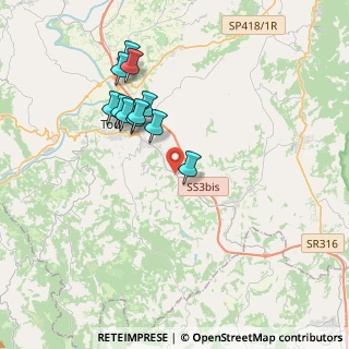 Mappa Vocabolo Torresquadrata, 06059 Todi PG, Italia (3.61909)