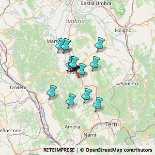 Mappa Vocabolo Torresquadrata, 06059 Todi PG, Italia (9.79333)