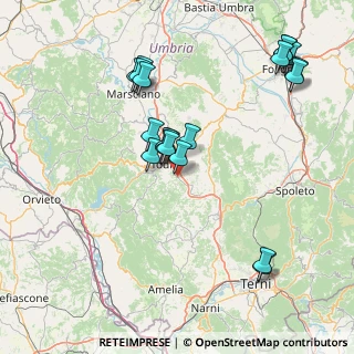Mappa Vocabolo Torresquadrata, 06059 Todi PG, Italia (16.996)