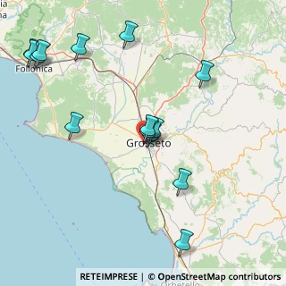 Mappa Via Edgardo Sogno, 58100 Grosseto GR, Italia (19.55143)