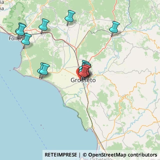 Mappa Via Edgardo Sogno, 58100 Grosseto GR, Italia (15.24786)