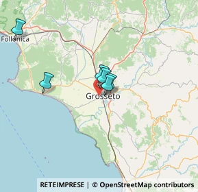 Mappa Via Edgardo Sogno, 58100 Grosseto GR, Italia (30.44909)