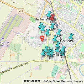 Mappa Via Edgardo Sogno, 58100 Grosseto GR, Italia (0.913)