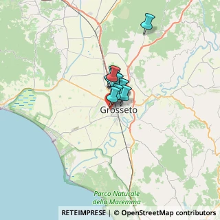 Mappa Via Edgardo Sogno, 58100 Grosseto GR, Italia (3.29727)