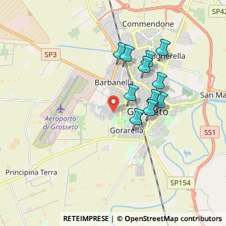 Mappa Via Edgardo Sogno, 58100 Grosseto GR, Italia (1.67)