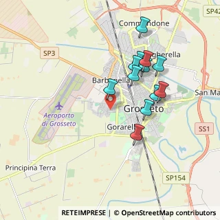 Mappa Via Edgardo Sogno, 58100 Grosseto GR, Italia (1.77583)