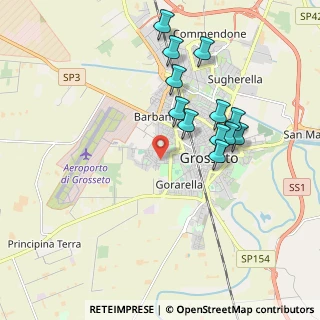 Mappa Via Edgardo Sogno, 58100 Grosseto GR, Italia (1.91583)
