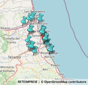 Mappa Via Gasbarrini, 64021 Giulianova TE, Italia (10.03)