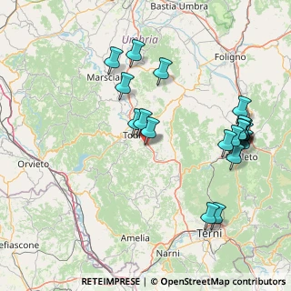 Mappa Fraz. Crocefisso Loc. Torresquadrata, 06059 Todi PG, Italia (18.4455)