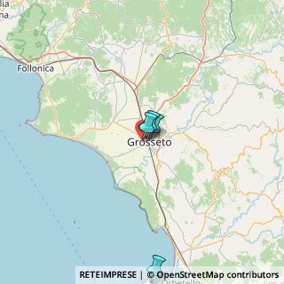 Mappa Via Gino Bartali, 58100 Grosseto GR, Italia (52.056)