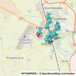 Mappa Via Gino Bartali, 58100 Grosseto GR, Italia (1.73)