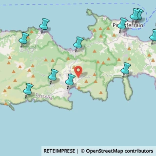 Mappa Località Filetto, 57034 Campo nell'Elba LI, Italia (6.16455)